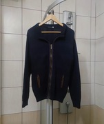 sweter sweterek Marjocri M bluza hoodie kangurka longsleeve materiałowy z