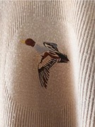 Elegancki swetr myśliwski M/L. 