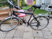 Rower trekkingowy CONWAY – wygodny, z bagażnikiem i oświetleniem