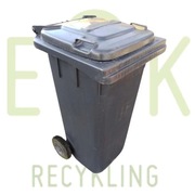 POJEMNIK NA ŚMIECI ODPADY POJEMNIKI 120L GRAFIT