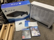Karton pudełko Playstation PS4 Slim CUH-2016A + gra