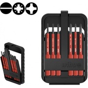 WIHA zestaw bitów slimBit electric płaski, Phillips, Pozidriv 43160