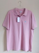 Różowa Koszulka Polo Bawełna Cheaque Tout Des L'ous