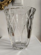 Wazon Val Saint Lambert krzystalowy piękny bdb stan, ciężki, średni rozmiar