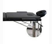 HIT!STÓŁ ŁÓŻKO DO MASAŻU RZĘS SKŁADANE CZARNE LEŻANKA KOSMETYCZNA PRZENOŚNY