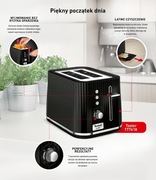 Toster Tefal TT7618 czarny 850 W