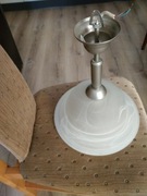 stylowy elegancki szklany żyrandol