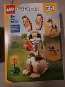 Nowy zestaw LEGO Creator 3w1 31162 Uroczy króliczek