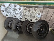 Koła z oponami zimowymi 15" 5x100