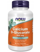 Glukaran wapnia NOW 90 kaps 500mg Calcium D-Glucarate