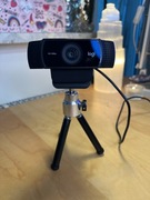 Logitech C922 Pro HD kamerka + Statyw + przesłona