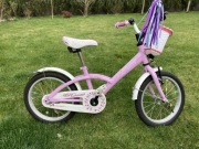 Bardzo ładny rowerek dla dziewczynki 16 cali