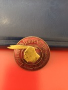 Odznaka Indian Motocycle- wpinka z gwintem