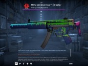 StatTrak MP5-SD | Phosphor | Minimal Wear