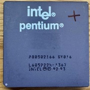 Intel Pentium 166 MHz SY016 | Socket 7 | Przetestowany | Klasyk Retro