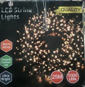 Lampki choinkowe 25m -1000 led