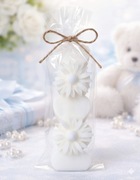 Świeczka sojowa 100% Podziękowania dla gości CHRZEST ROCZEK KOMUNIA ŚLUB 