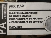Głośnik 100V EDL-612 sufitowy MONACOR