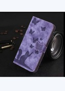 Etui ZAMYKANE do Redmi Note 13 Pro 4G Motylki Futerał Obudowa Cover