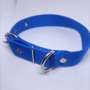 Obroża dla psa 25mm/85 cm niebieska