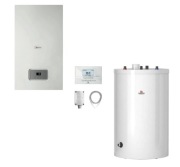 Kocioł Gazowy Saunier Duval Pakiet Thelia AS 25+Cwu150l Chojnice Montaż
