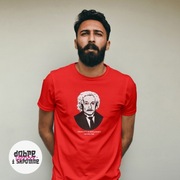 Oryginalna koszulka Albert Einstein creativity, limitowana edycja, T-shirt