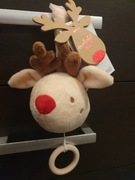 Zabawka pozytywka renifer dla niemowląt święta prezent gwiazdka