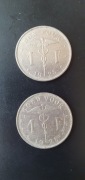 Belgia 1 frank  1923 rok ( E,Q )