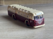 Brekina autobus model BÜSSING 6500 T 1:87 h0 diorama makieta