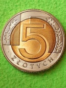 5 ZŁ 2020 III RP / UNC MAŁY NAKŁAD 6,4 MIL