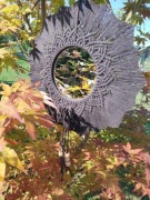 Makramowe lusterko w stylu Boho