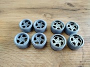 Koła turbo dwa komplety  1:24 wheels 