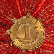 Belize 1 Cent 1976 falista