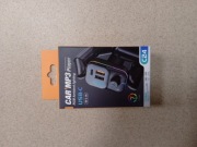 Transmiter FM Bluetooth USB-C MP3 do auta RGB ładowarka samochodowa