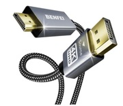BENFEI DisplayPort to HDMI Przewód 180cm 4K