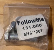 FollowMe Tandem zakończenie osi roweru dziecięcego 5/16" * 26T