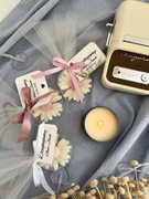 Podziękowania dla Gości Wesele Wosk Sojowy Stokrotka + Bilecik