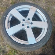 Alufelgi 7 1/2 x 18 ET48 PCD108   czyli śruby 5x108 opony Continental