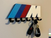 Wieszak na klucze BMW M | Styl sportowy | Organizer ścienny 