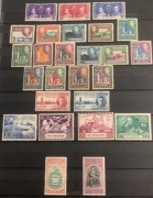 St. Vincent 1937-51 Jerzy VI SG 149-159 Komplet do 1 Funta VLH + UPU