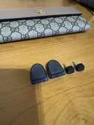 Czarne fleki do butów 2 pary do szpilek i półbutów