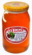 Miód Malinowy 1200g