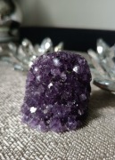 Ametyst szczotka ametystu amethyst kryształ kamień minerał naturalny fiolet
