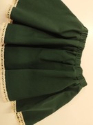 Zielona spódniczka dla dziewczynki 