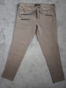 Uniwersalne spodnie w kolorze taupe marki Mango w rozmiarze M