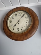 Stary wiszący zegar ścienny Junghans 