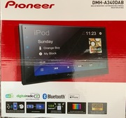 Pioneer DMH-A340DAB Radio samochodowe 2DIN Bluetooth DAB+ WebLink V-Color