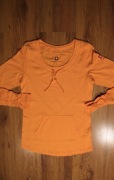 Bluzka Engelbert Strauss r. XS pomarańczowa dł rękaw bawełna damska