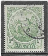 ANGLIA KOLONIE BARBADOS 1/2D