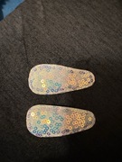 Świecące spinki cekinowe handmade